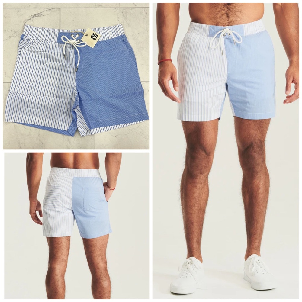 (SE-6) SER.O.YA Ziggy Stripe Shorts